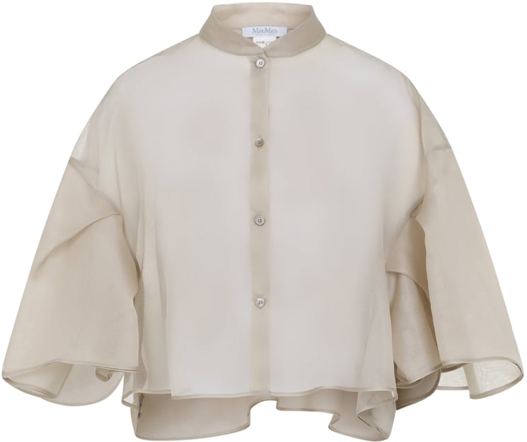 Max Mara Max Mara Organza Cape