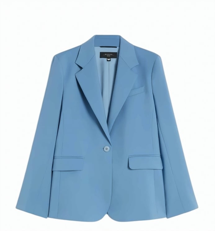 Max Mara Wkdlamine Stretch Wool Blazer