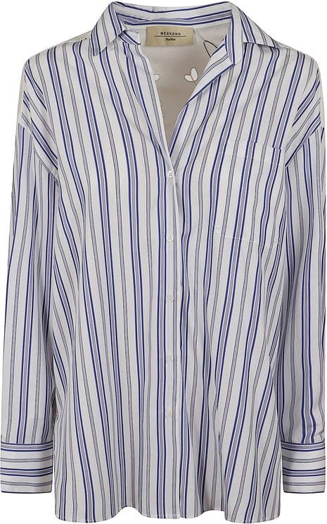 Max Mara WEEKEND MAX MARA POPELINE PURO COTONE UNITO E RIGATO