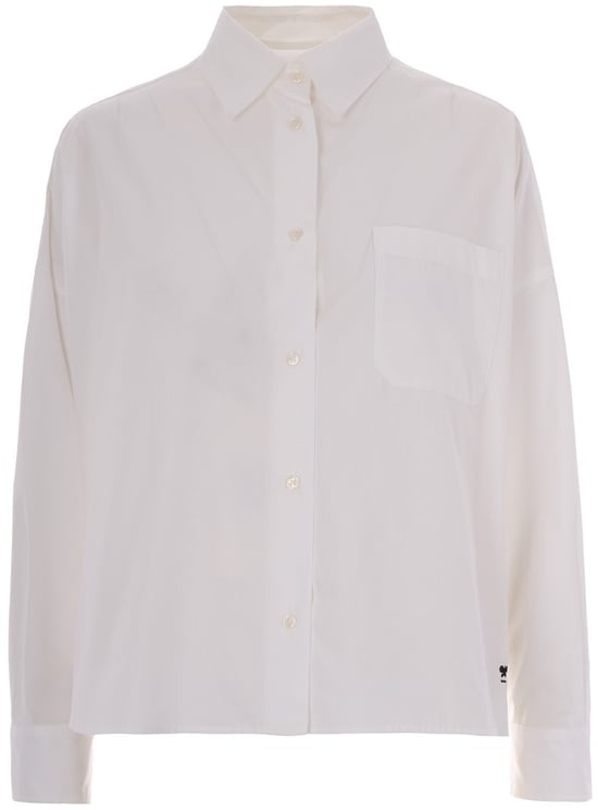 Max Mara Shirts Bianco Ottico