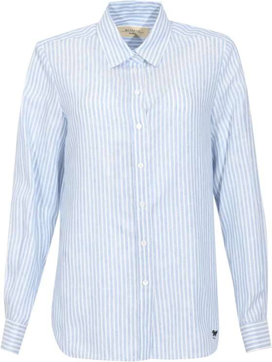 Max Mara Shirts Clear Blue