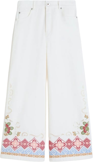 Max Mara Trousers White