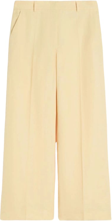 Max Mara Max Mara Weekend Wkdmalizia Pantalons Lichtgeel 2615131112600