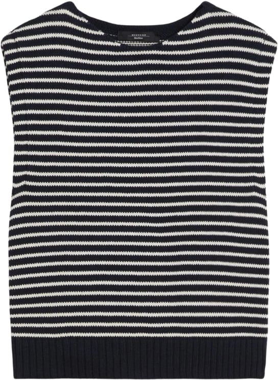 Max Mara Max Mara Weekend Wkdlanda Gilets Donkerblauw 2615351011600
