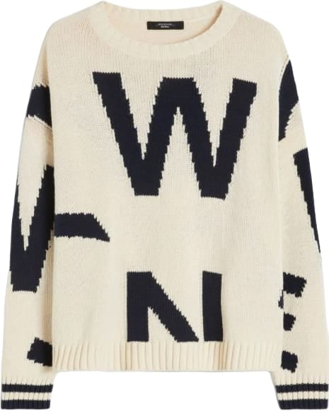 Max Mara Sweaters Blue