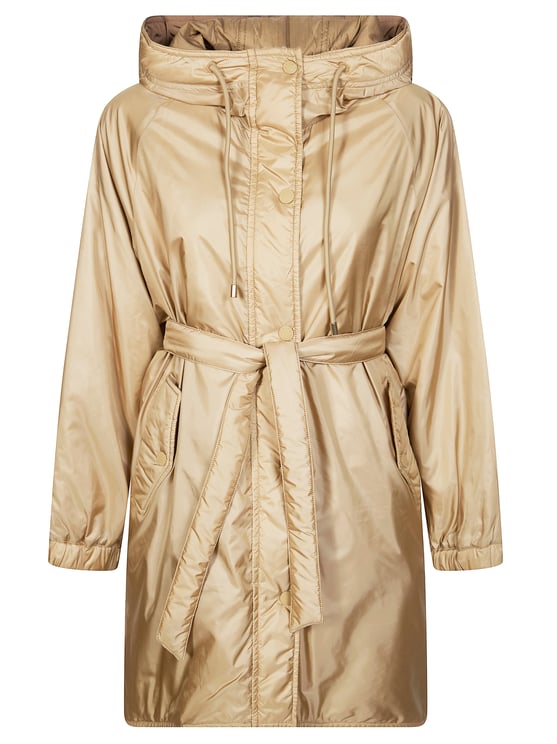 Max Mara Veranda Glossy Reversible Padded Coat