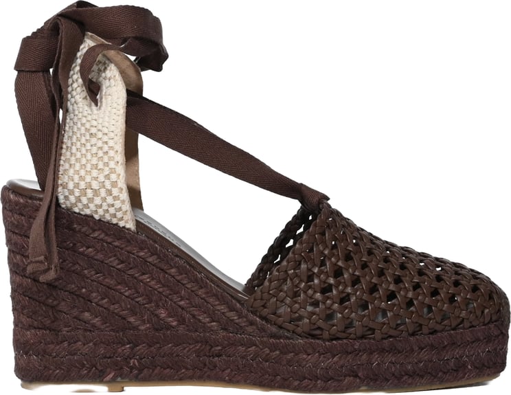 Max Mara With Heel Leather Brown