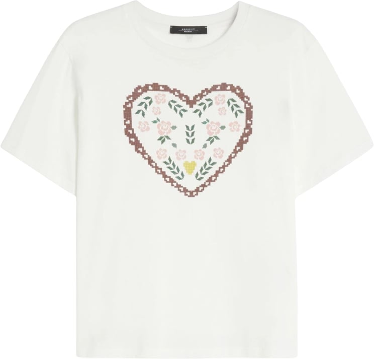 Max Mara Max Mara Weekend Wkdtenue T-shirts Wit 2615971051600