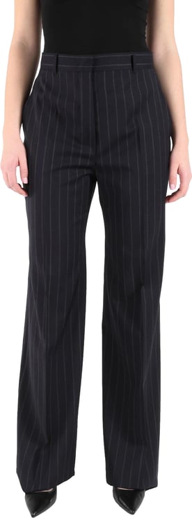 Max Mara Rtw Blu Gessato