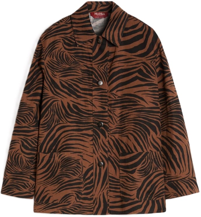 Max Mara Jackets Marrone Dis.Vari