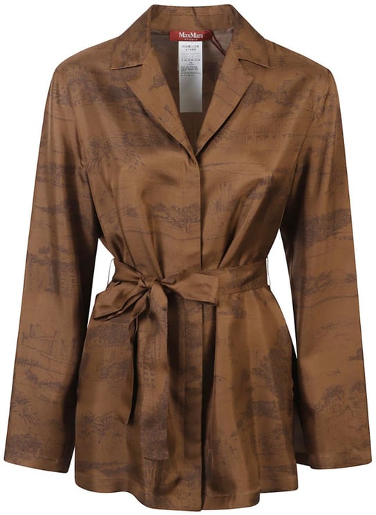 Max Mara Shirts Cioccolato