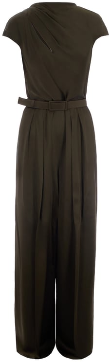 Max Mara Trousers Verde Muschio