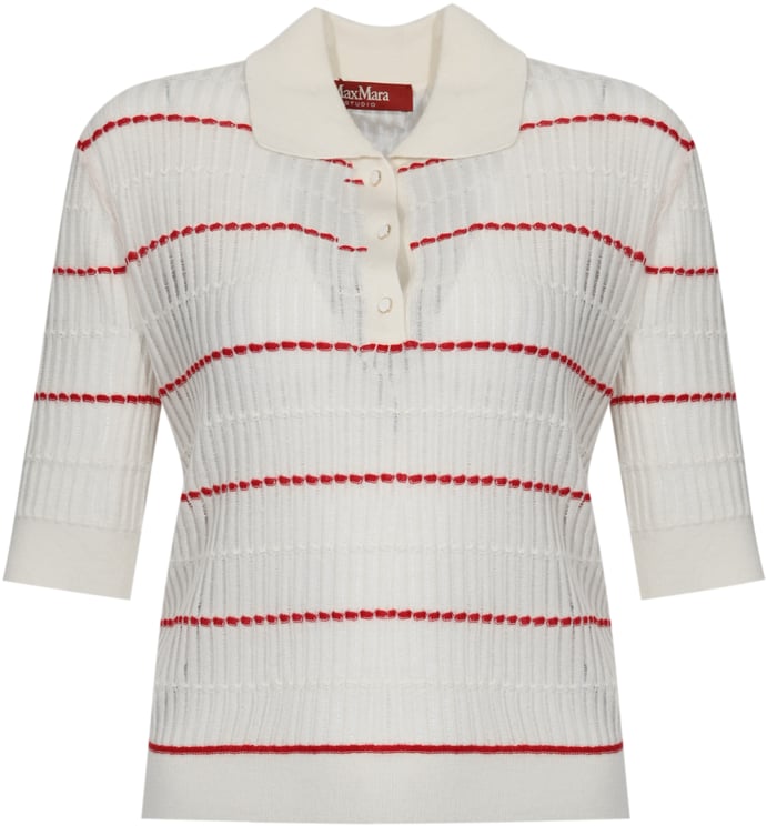 Max Mara Sweaters White