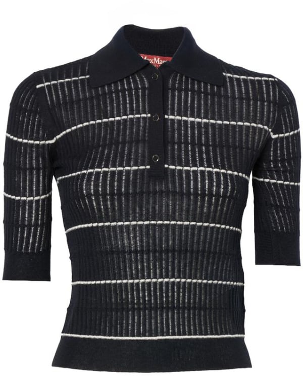 Max Mara T-Shirts And Polos Blue