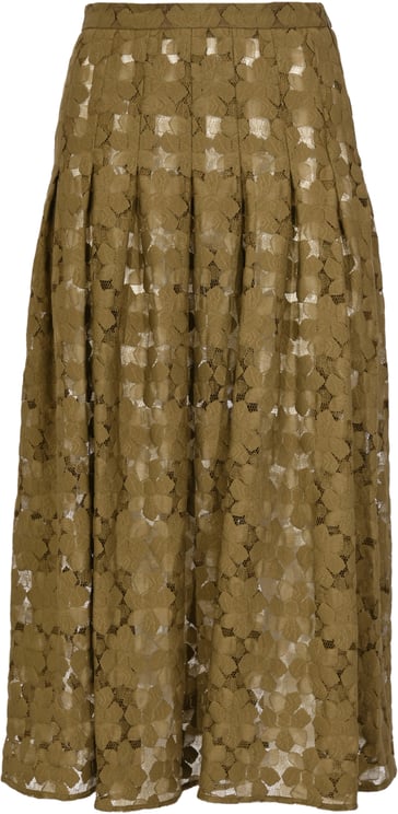 Max Mara Skirts Verde Kaki