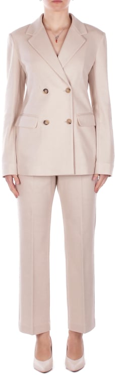 Max Mara Trousers Cream