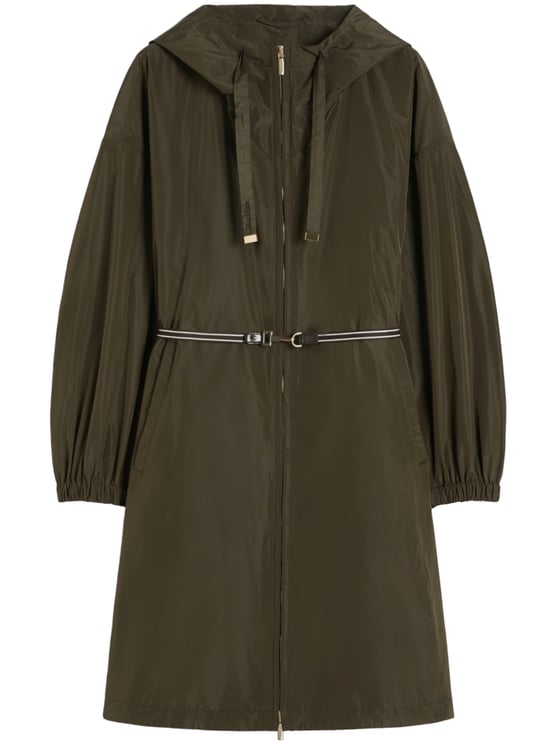 Max Mara Lightweight Waterproof Jacket with Adjustable Hood