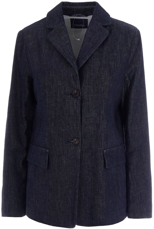 Max Mara 'S Max Mara Jackets Blu Marino