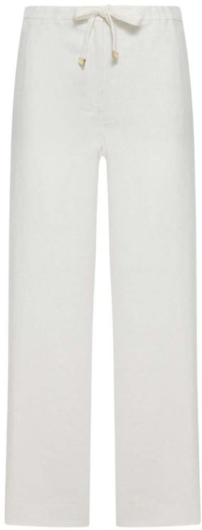 Max Mara Trousers White