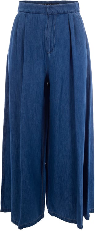 Max Mara 'S Max Mara Trousers Blu Notte