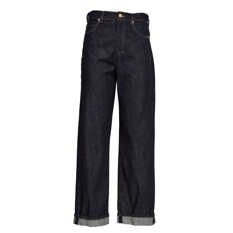Max Mara Chiara High Waisted Wide Leg Jeans