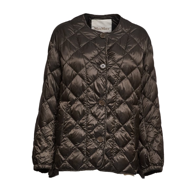 Max Mara Softd Quilted Down Short Jacket