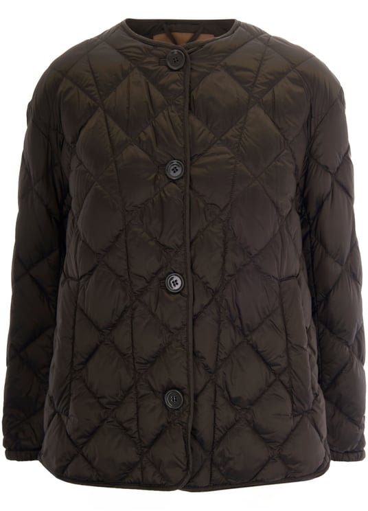 Max Mara Coats Verde Scuro