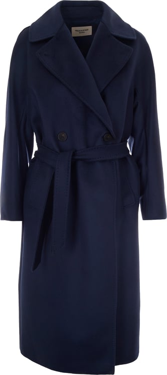 Max Mara Coats Blu Cobalto