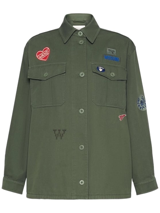 Max Mara Loose-Fitting Button-Up Jacket With Classic Collar