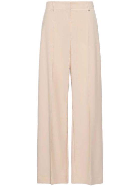 Max Mara Wide-Leg High-Waisted Trousers with Tailored Finish