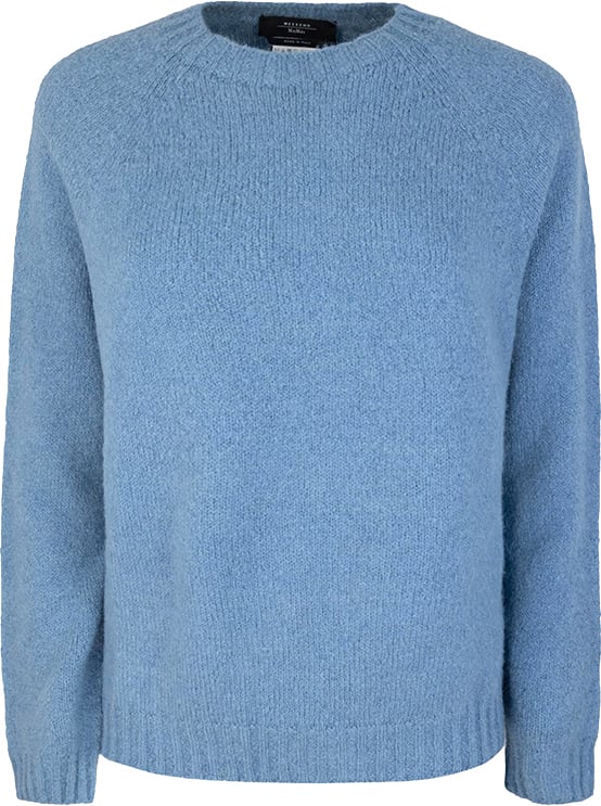 Max Mara Sweaters Azzurro Cascata