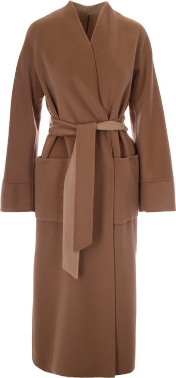 Max Mara Coats Cammello Bicolore