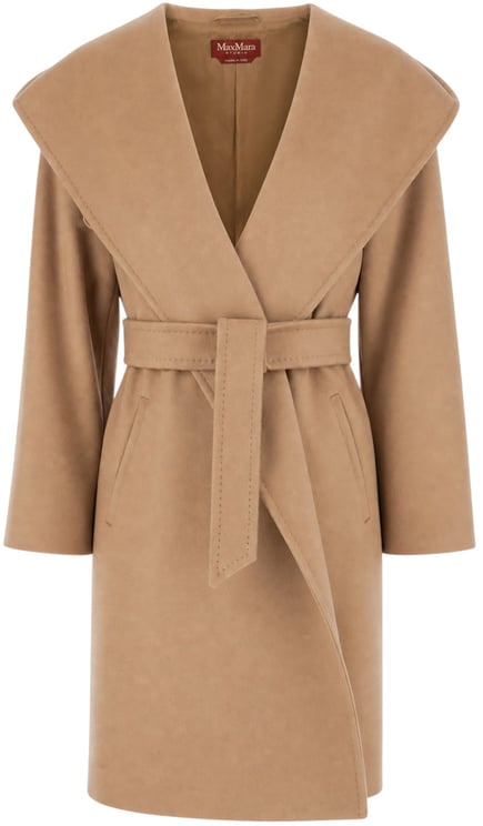 Max Mara Maxmara Beige wool coat