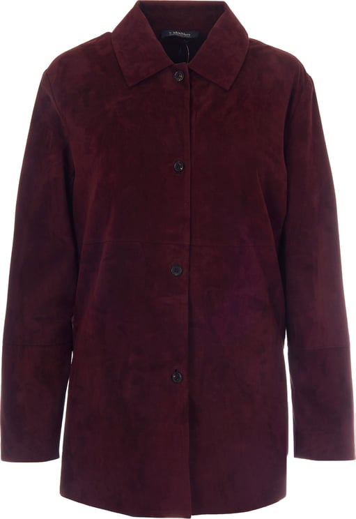 Max Mara 'S Max Mara Shirts Rosso Scuro