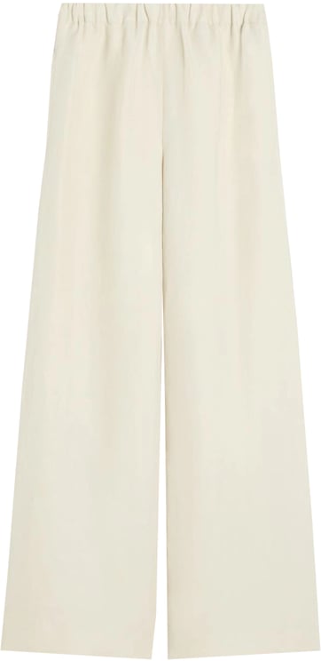 Max Mara Wide-Leg Pants with Elastic Waistband