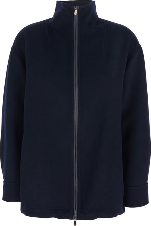 Max Mara Dark Navy Mstpino Boxy Jacket