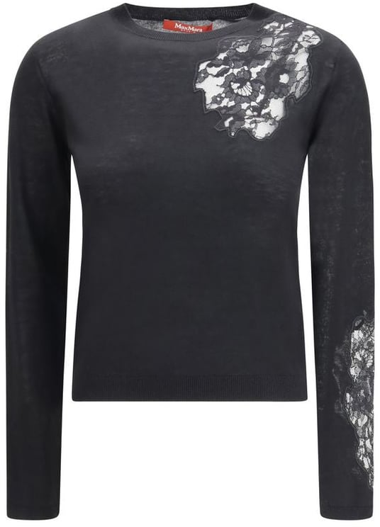 Max Mara Max Mara Black Silk Sweatshirt