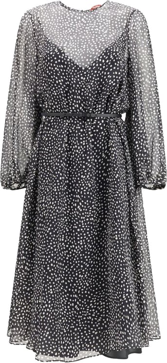 Max Mara Max Mara Black Silk Casual Dress
