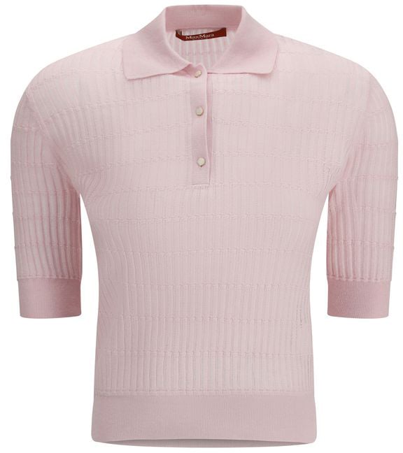 Max Mara Max Mara Multicolor Silk Shortsleeve Shirt