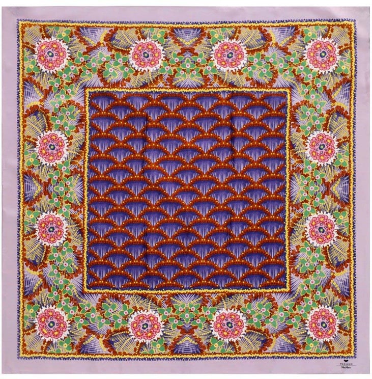 Max Mara MAX MARA WEEKEND ONESTA LILAC FOULARD SCARF