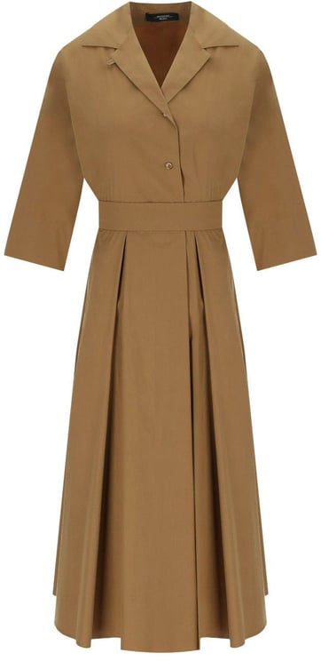 Max Mara MAX MARA WEEKEND PADANA BEIGE DRESS