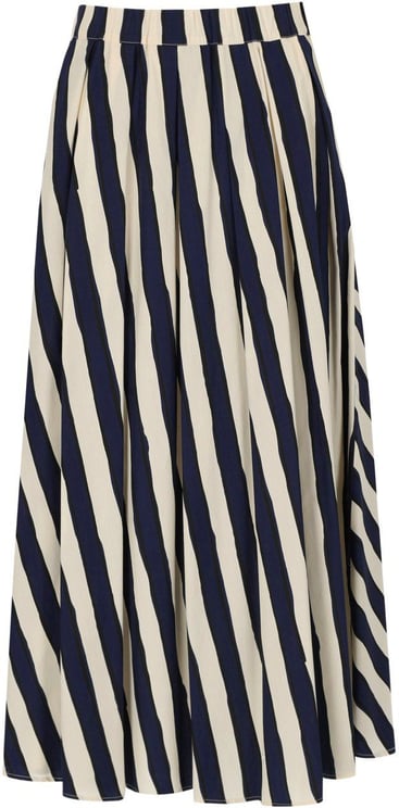 Max Mara MAX MARA WEEKEND UOMO STRIPED SKIRT