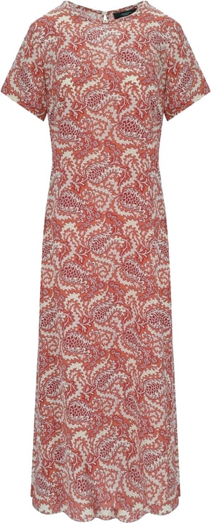 Max Mara MAX MARA WEEKEND CRESPO BRICK LONG DRESS