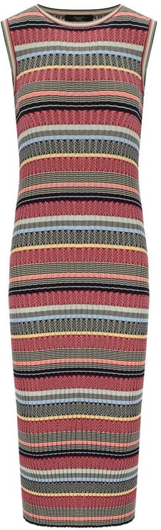 Max Mara MAX MARA WEEKEND SNOB MULTICOLORED MIDI DRESS
