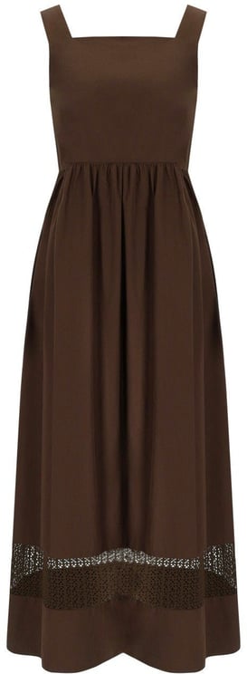 Max Mara MAX MARA WEEKEND GOLA CHOCOLATE DRESS