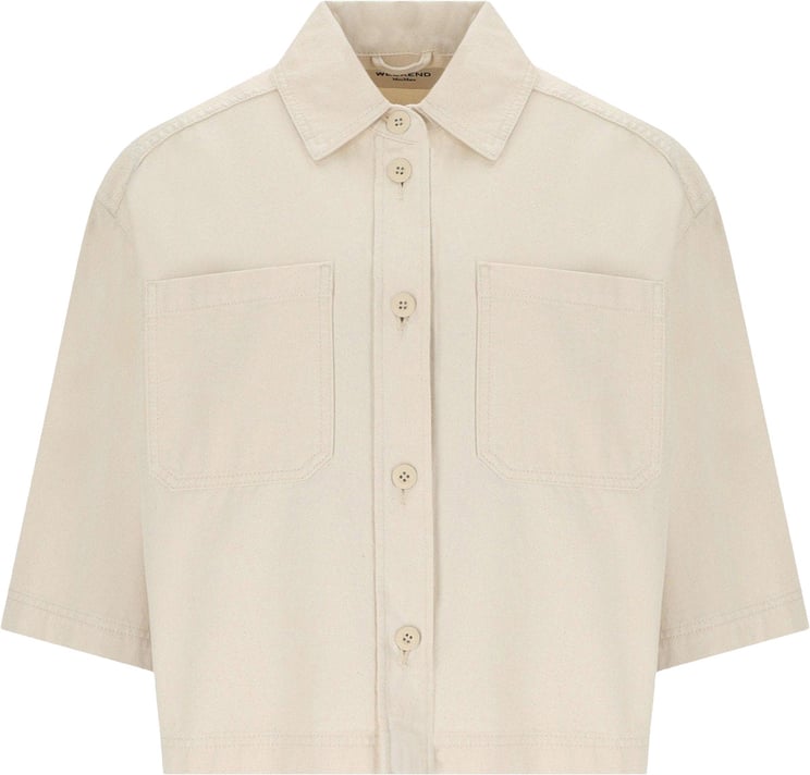 Max Mara MAX MARA WEEKEND TERRA BEIGE SHIRT JACKET