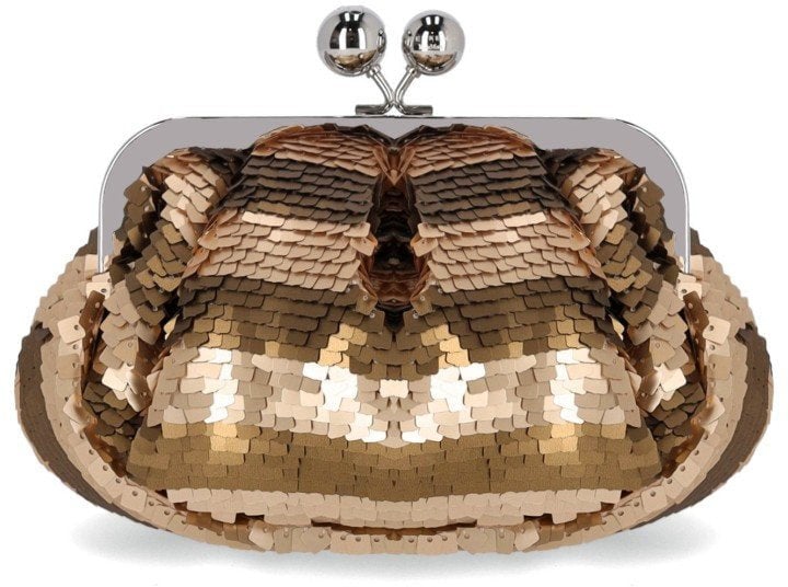 Max Mara MAX MARA WEEKEND PASTICCINO BARCA SMALL CLUTCH