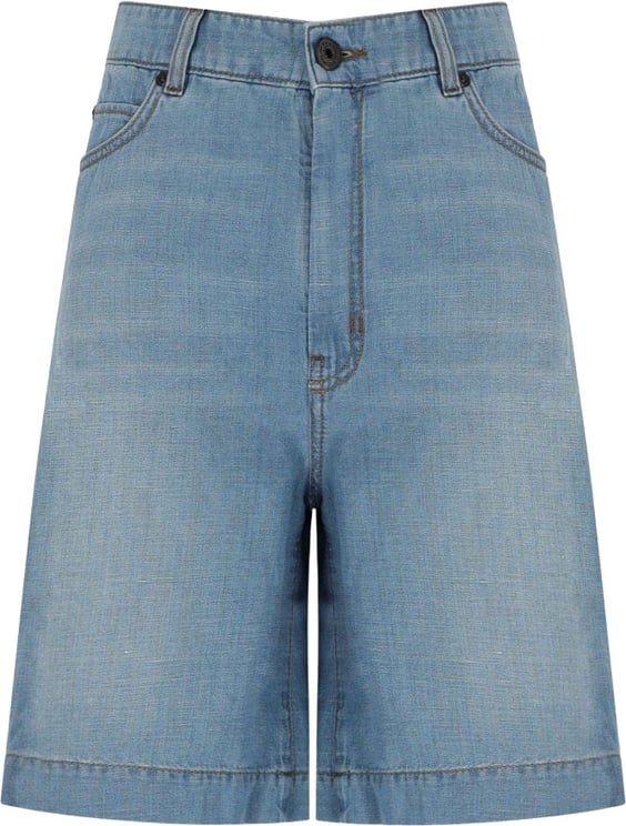 Max Mara MAX MARA WEEKEND OZONO LIGHT BLUE BERMUDA