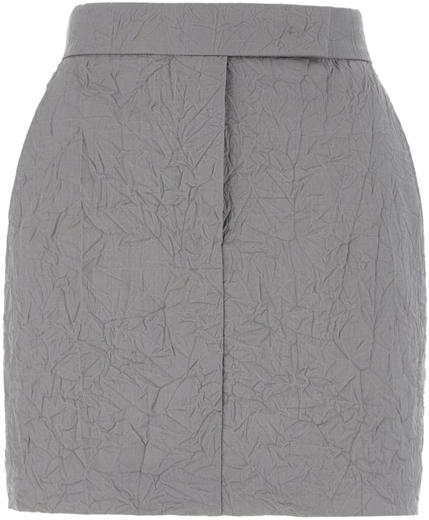 Max Mara Max Mara Prima Linea Grey wool mini skirt