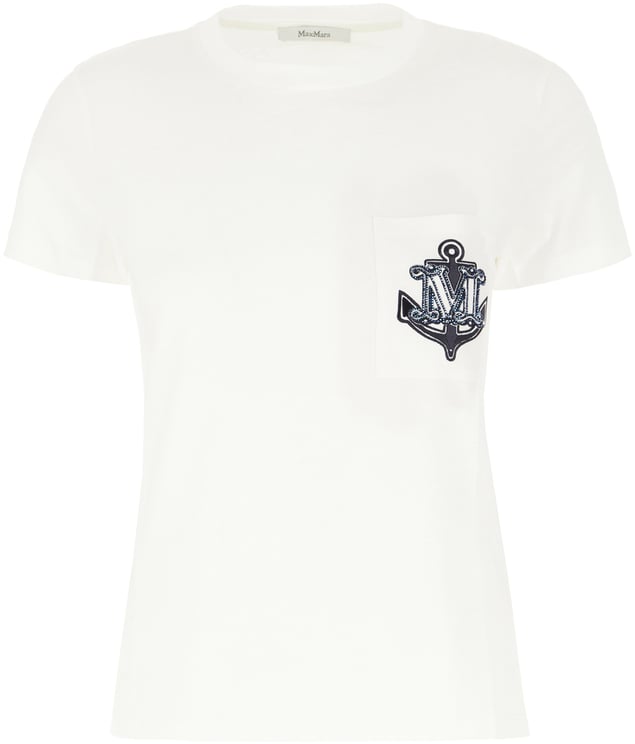 Max Mara Max Mara White cotton t-shirt